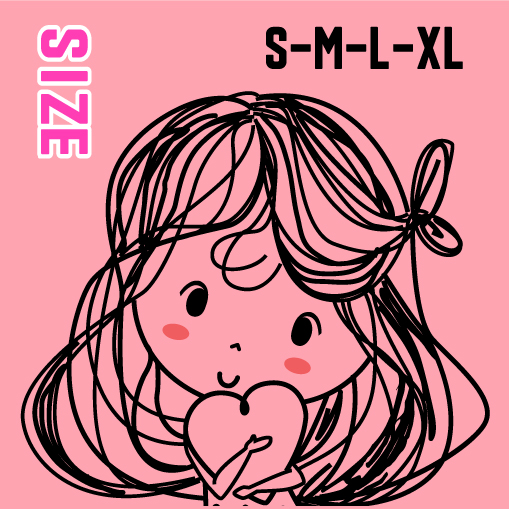 Girl Size S-M-L-XL